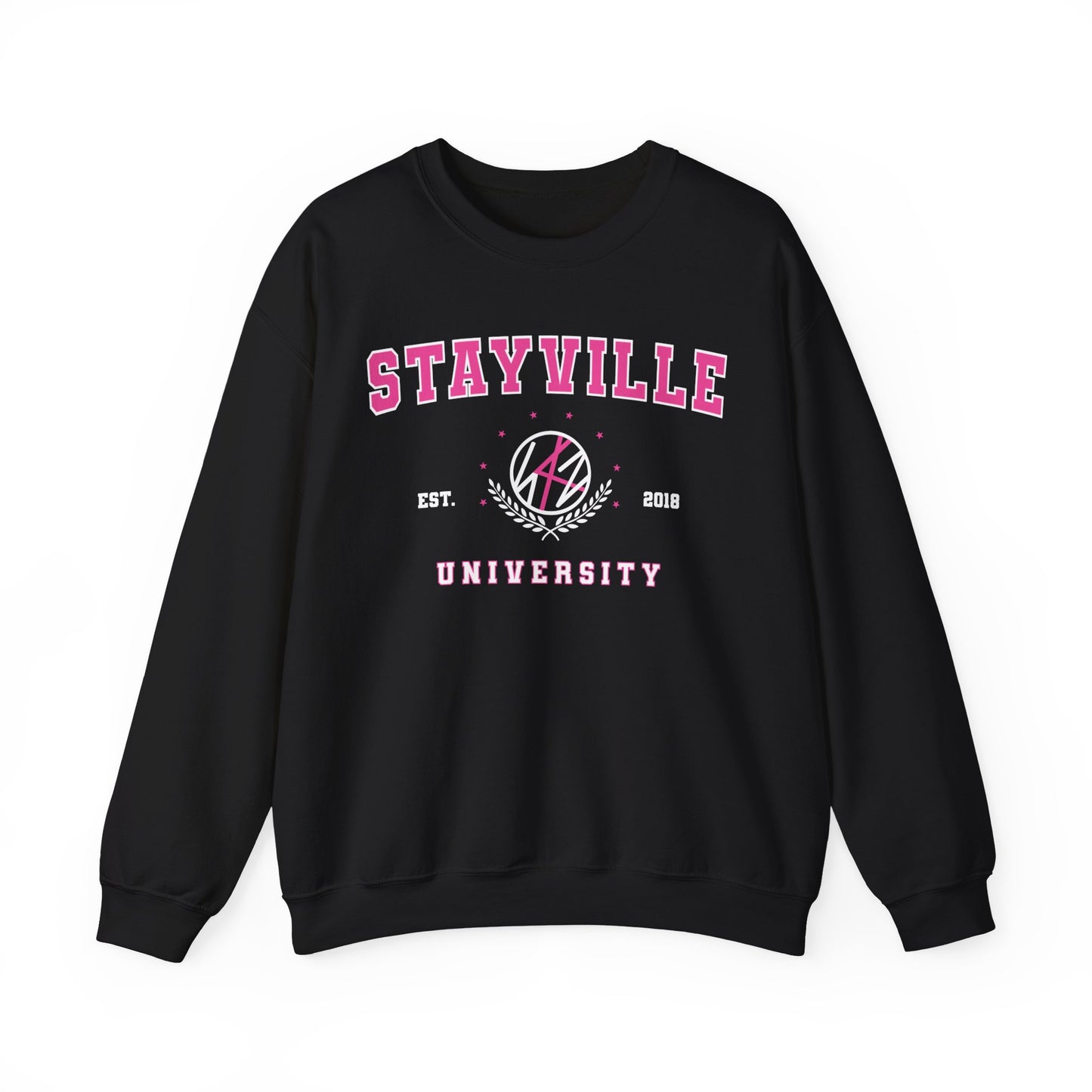 Stray Kids: Stayville University pink style Unisex Crewneck Sweatshirt