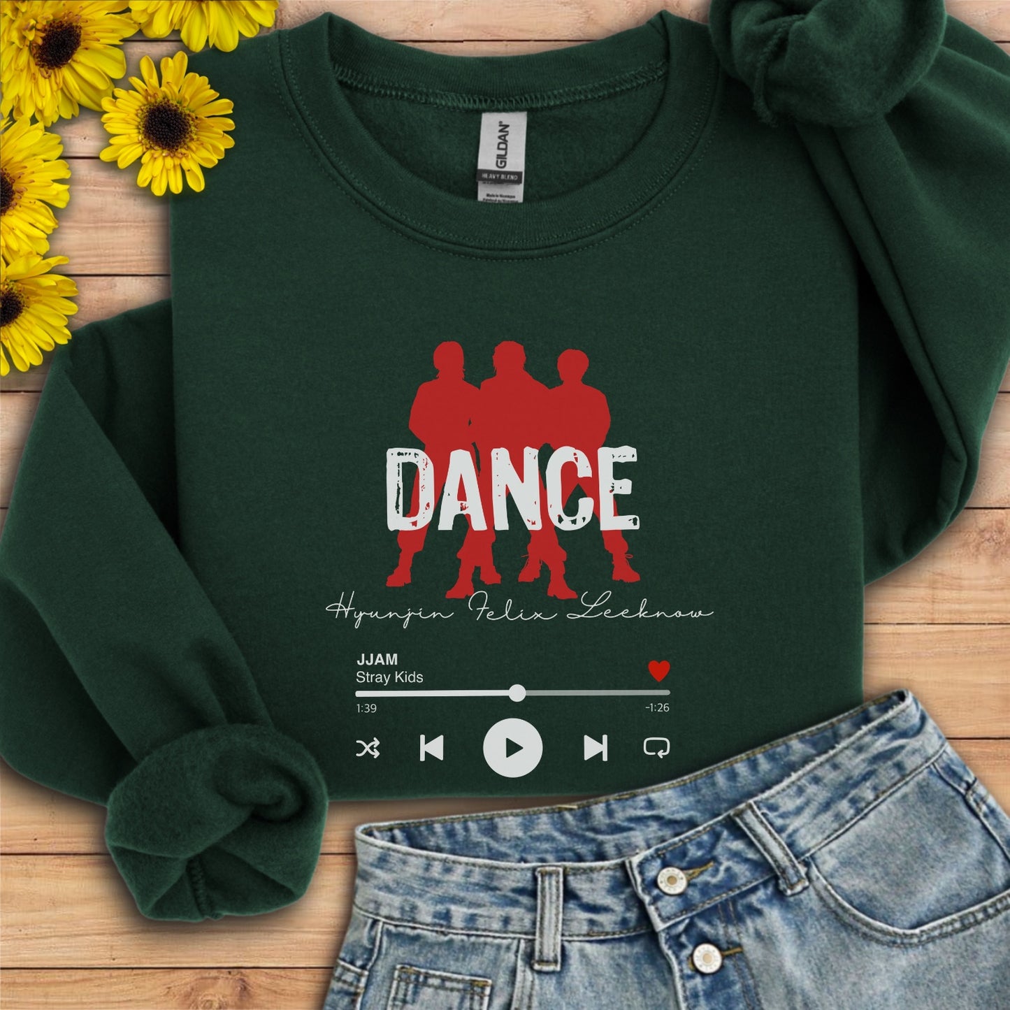 Stray Kids Jjam dance Unisex Crewneck Sweatshirt