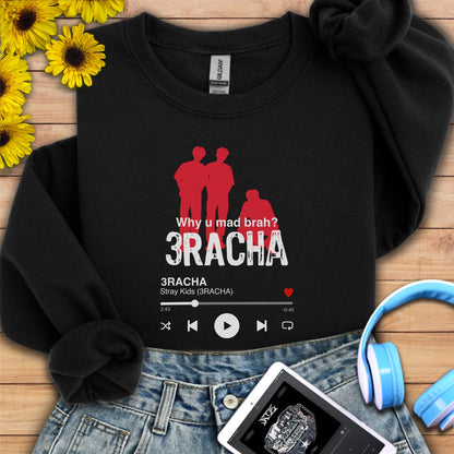 Stray kids 3Racha by 3Racha Unisex Crewneck Sweatshirt