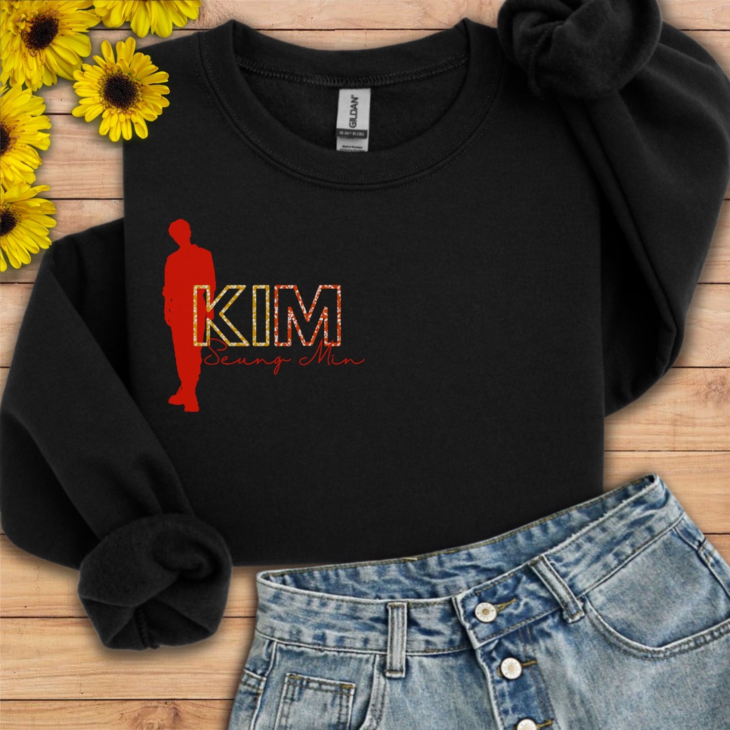 Stray Kids Kim SeungMin Bias Unisex Crewneck Sweatshirt