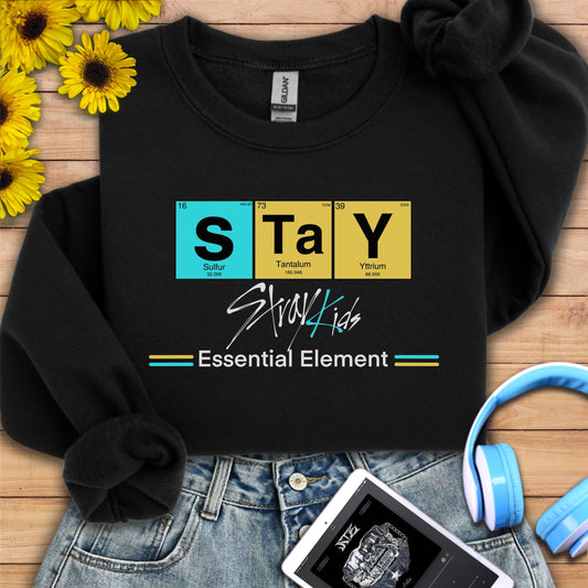 Stay: Straykids essential element Unisex Crewneck Sweatshirt